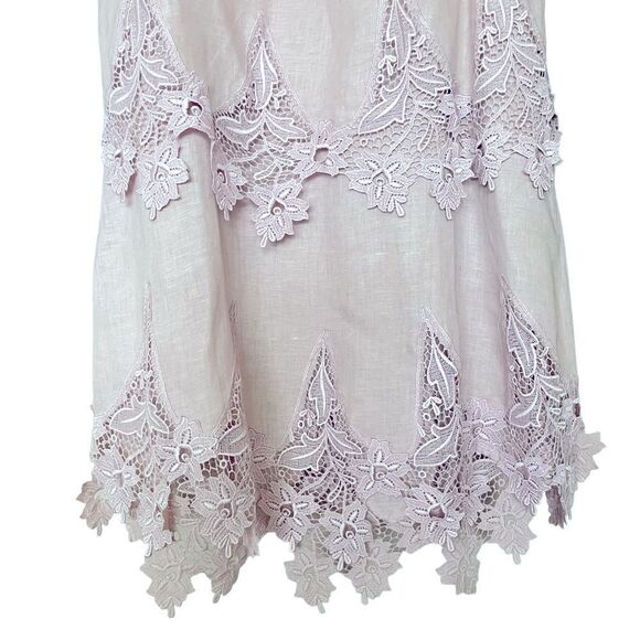 Capriccio by Digna Victorian Linen & Lace Two Piece Dress - Picture 9 of 12